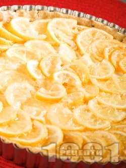 Тарта сладкиш с лимони и портокали - снимка на рецептата